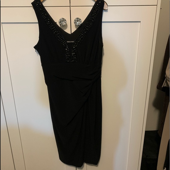 Anne Klein New York - black dress Like new - 12 - Picture 1 of 5